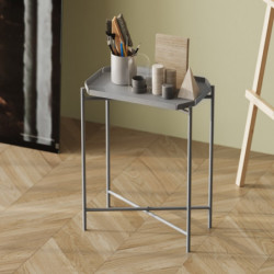 Mesa de centro Shb-009-C Gris Practica Hogar
