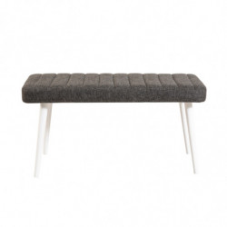 Set mesa y sillas (6 piezas) Costa 1053-2 B antracita blanco Practica Hogar