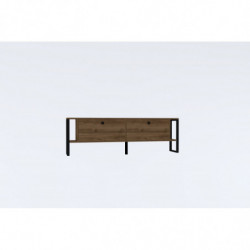Mueble TV Ahu nogal Practica Hogar