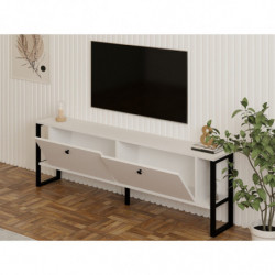 Mueble TV Ahu blanco Practica Hogar