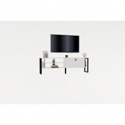 Mueble TV Asrın blanco Practica Hogar