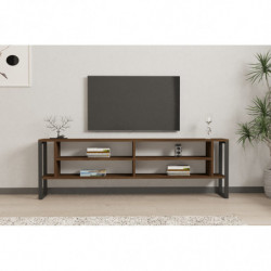 Mueble TV Cup nogal Practica Hogar