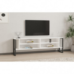Mueble TV Cupe blanco Practica Hogar