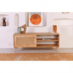 Mueble TV Hazeran 140 roble Practica Hogar