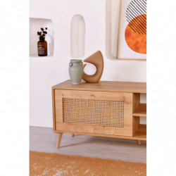 Mueble TV Hazeran 140 roble Practica Hogar
