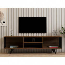 Mueble TV Josef nogal Practica Hogar