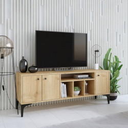 Mueble TV Luna V2 roble Practica Hogar