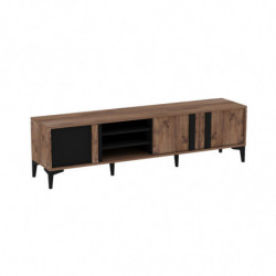 Mueble TV Mengü antracita atlántico Practica Hogar