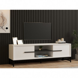 Mueble TV Mono blanco Practica Hogar