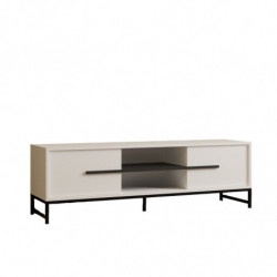 Mueble TV Mono blanco Practica Hogar