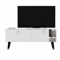 Mueble TV Tarab Blanco Practica Hogar