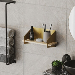 Estante de pared Medıum Arm Oro Practica Hogar