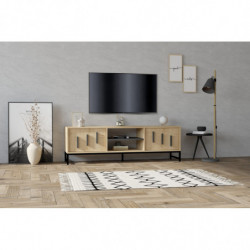 Mueble TV Shape roble zafiro Practica Hogar