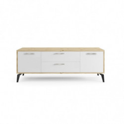 Mueble TV Sud L3021 blanco Practica Hogar