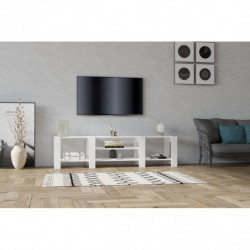 Mueble TV Technic blanco Practica Hogar