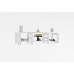 Mueble TV Technic blanco Practica Hogar