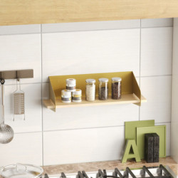 Estante de pared Long Arm Oro Practica Hogar