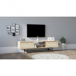 Mueble TV con estante Tauber zafiro Practica Hogar