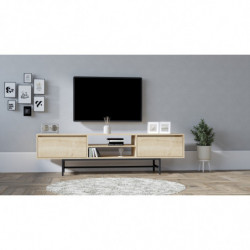 Mueble TV con estante Tauber zafiro Practica Hogar