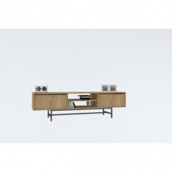 Mueble TV con estante Tauber zafiro Practica Hogar