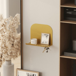 Estante de pared Short Pouch Oro Practica Hogar