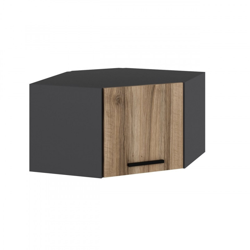 Mueble de pared Kale Corner antracita dore Practica Hogar Mueble de pared Kale Corner antracita dore Practica Hogar
