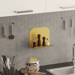 Estante de pared Short Pouch Oro Practica Hogar