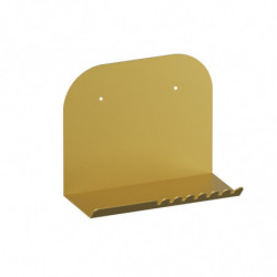 Estante de pared Short Pouch Oro Practica Hogar