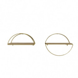 Estante de pared Bielefeld L2054 roble oro Practica Hogar