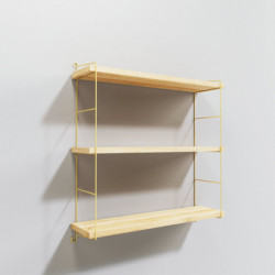 Estante de pared Bochum L2055 roble oro Practica Hogar