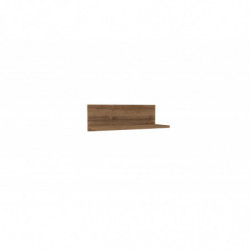 Estante de pared Fan nogal Practica Hogar