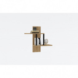 Estante de pared Herra roble zafiro Practica Hogar
