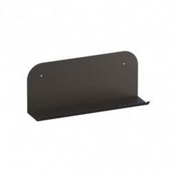 Estante de pared Long Pouch Negro Practica Hogar