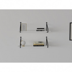 Estante de pared Reco blanco Practica Hogar