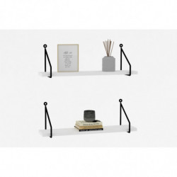 Estante de pared Reco blanco Practica Hogar