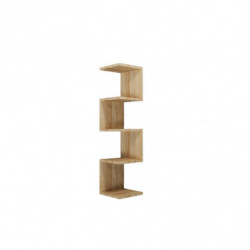 Estante de pared Schwabach L2022 roble Practica Hogar