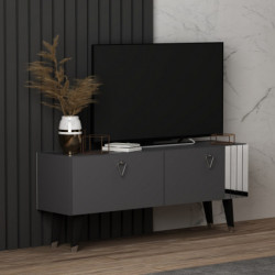 Mueble TV Tarab Antracita Practica Hogar