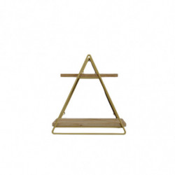 Estante de pared Wolfsburg L2052 roble oro Practica Hogar