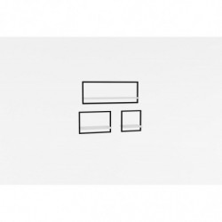Estante de pared Yeso blanco Practica Hogar