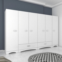 Armario F4-498 blanco Practica Hogar