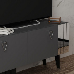Mueble TV Tarab Antracita Practica Hogar