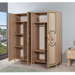 Armario İMAJ-421 sonoma roble Practica Hogar