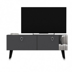 Mueble TV Tarab Antracita Practica Hogar