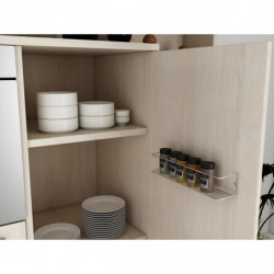 Estante de pared para maquillaje Cromo Practica Hogar