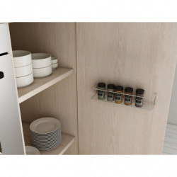 Estante de pared para maquillaje Cromo Practica Hogar