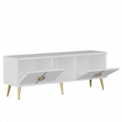 Mueble TV Cey Blanco Practica Hogar