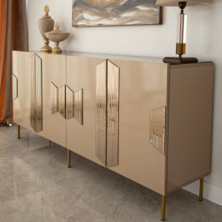 Aparador Vienna Bronce Oro Practica Hogar