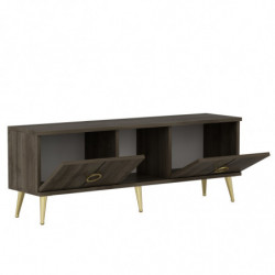 Mueble TV Cey Nogal Practica Hogar