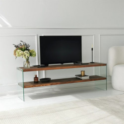 Mueble TV Aqua TV Natural Practica Hogar