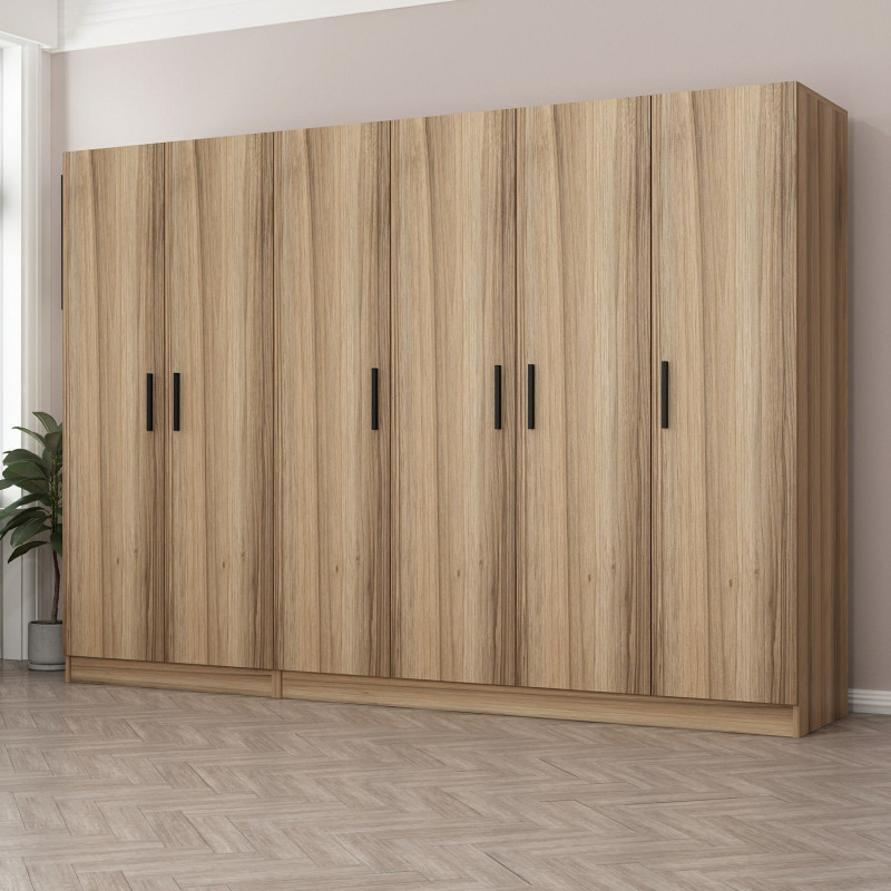 Armario Kale-7500 dore Practica Hogar Armario Kale-7500 dore Practica Hogar